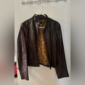 Brown Leather Jacket India
